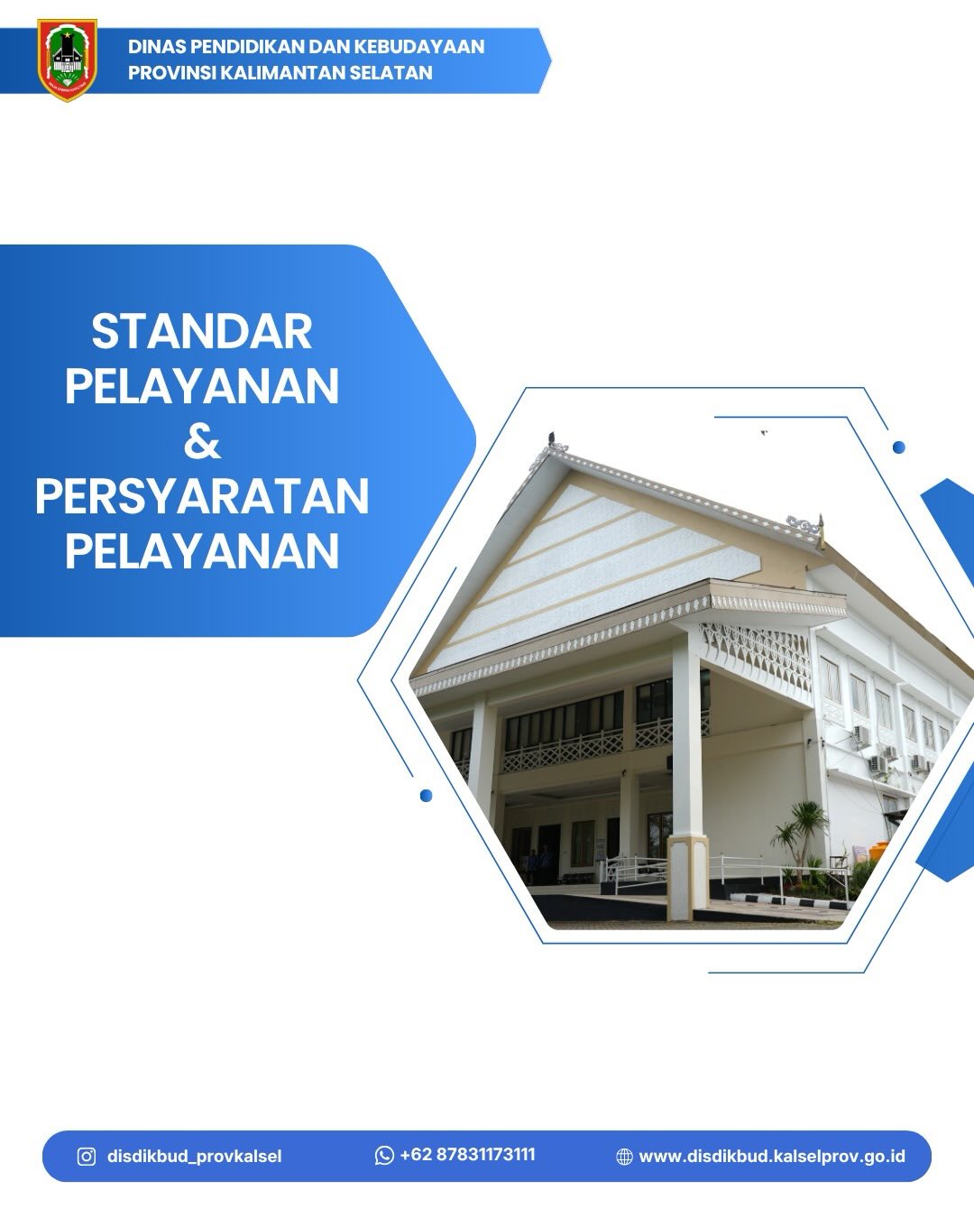 STANDAR PELAYANAN & PERSYARATAN PELAYANAN