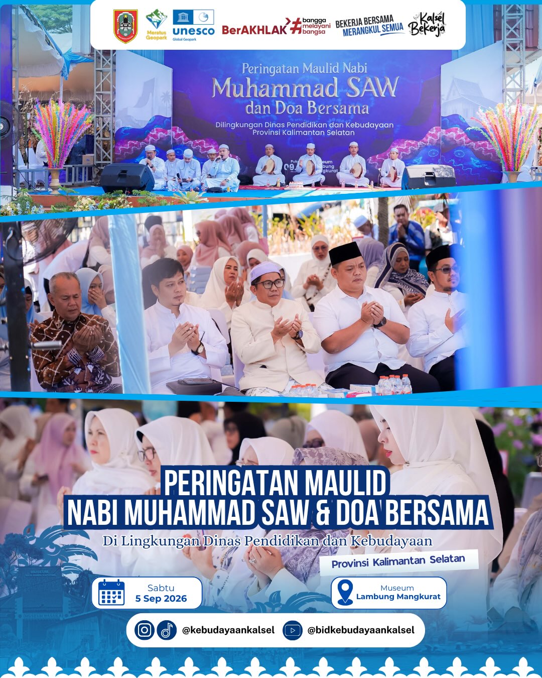 PERINGATAN MAULID NABI MUHAMMAD SAW & DOA BERSAMA
