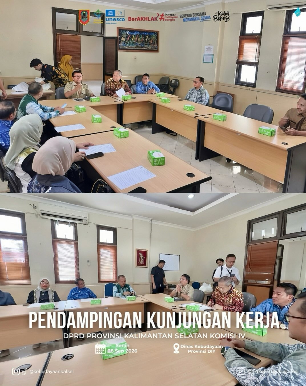 PENDAMPINGAN KUNJUNGAN KERJA DPRD PROVINSI KALIMANTAN SELATAN KOMISI IV