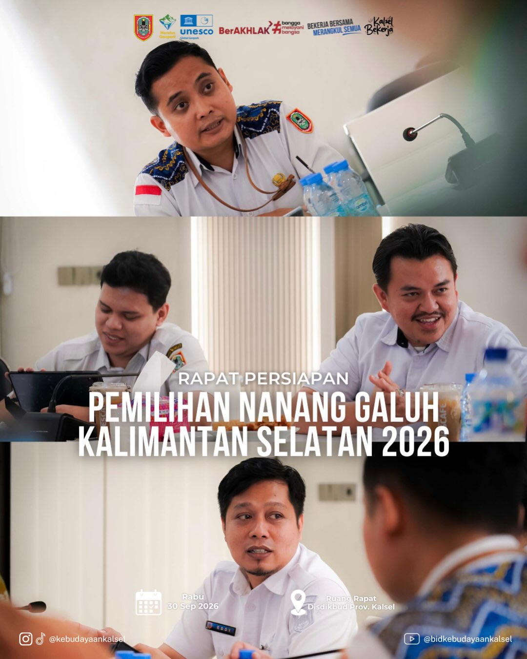 RAPAT PERSIAPAN PEMILIHAN NANANG GALUH KALIMATAN SELATAN 2026