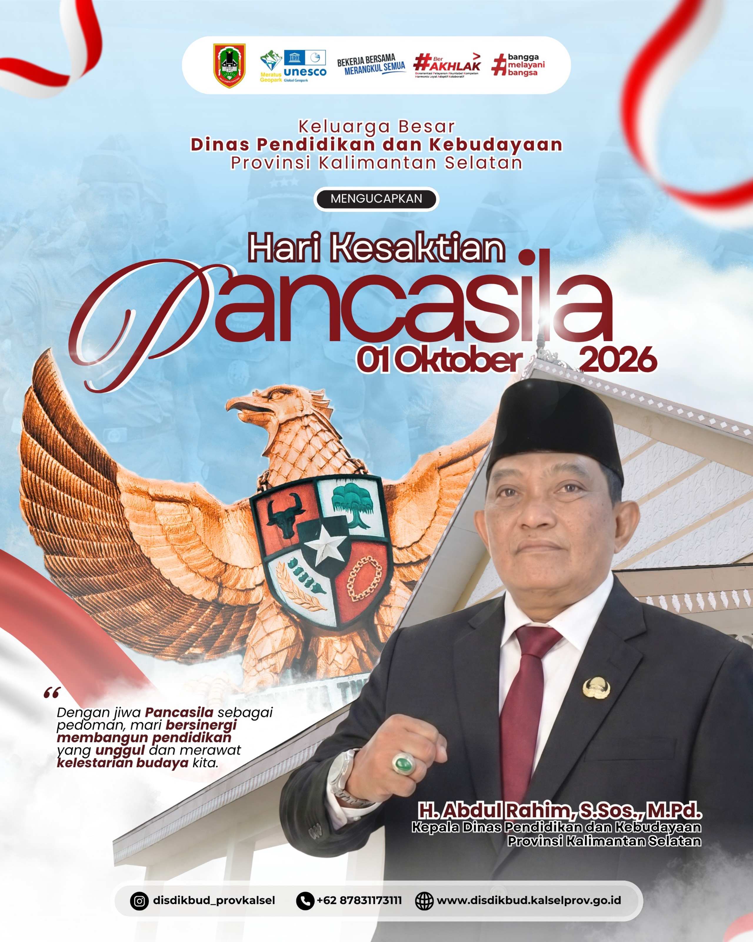HARI KESAKTIAN PANCASILA 1 OKTOBER 2026