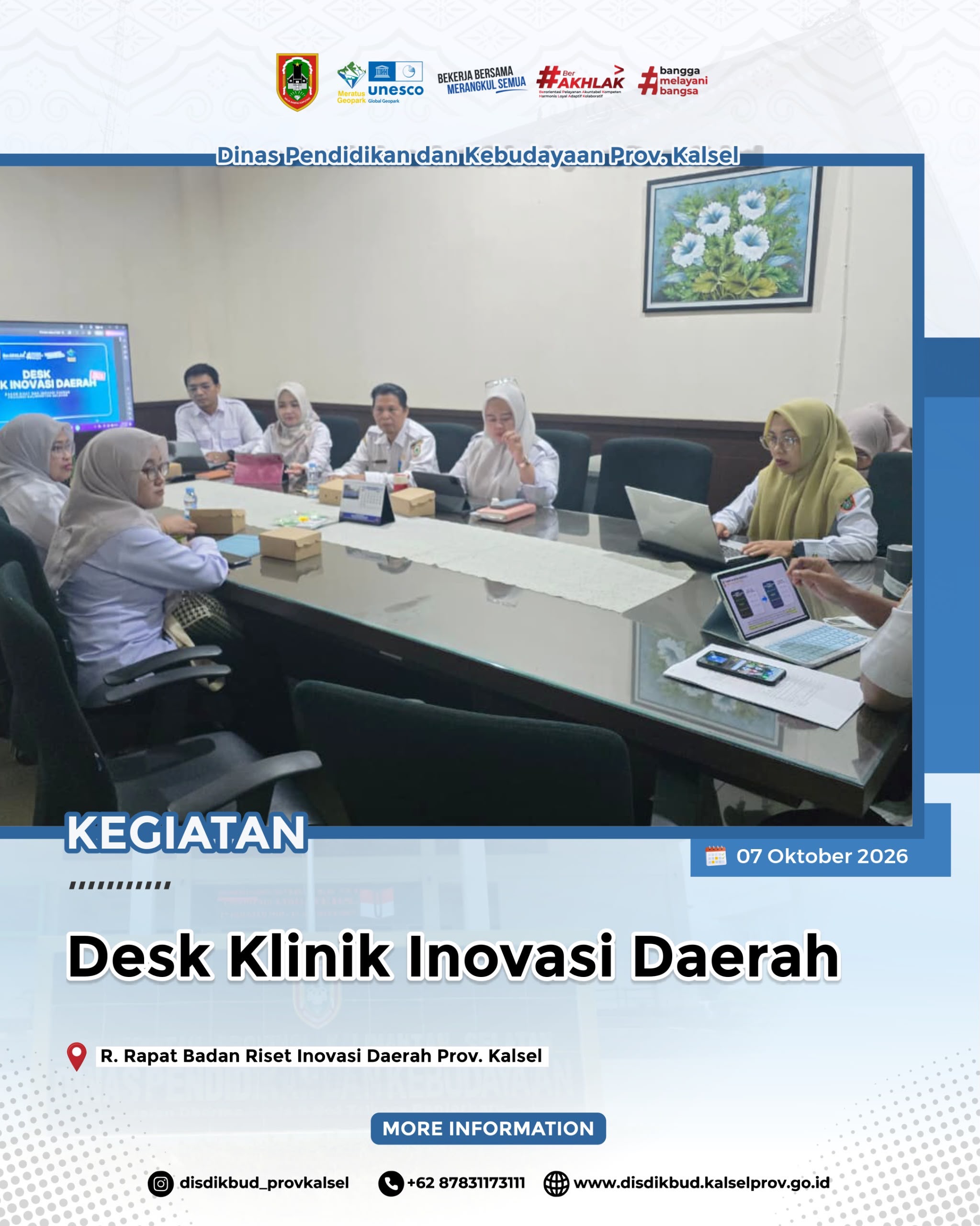 DESK KLINIK INOVASI DAERAH