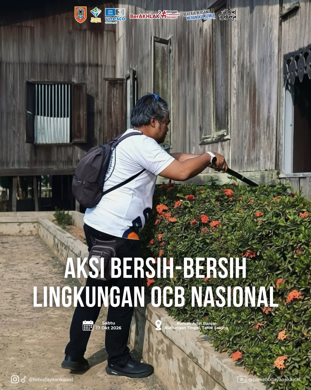 AKSI BERSIH-BERSIH LINGKUNGAN OCB NASIONAL